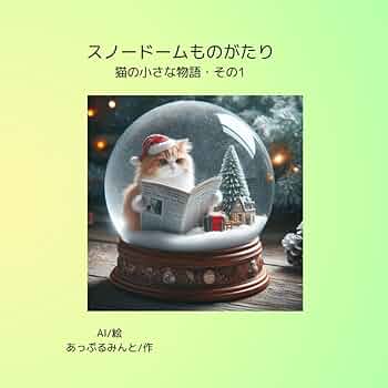 スノードームものがたり: 猫の小さな物語・その1 - あっ